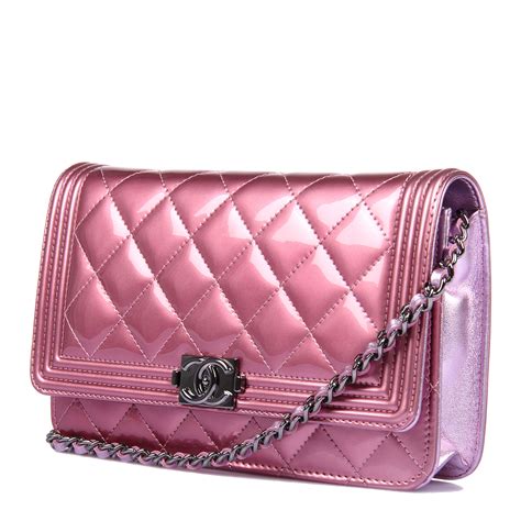 chanel transparent bag pink